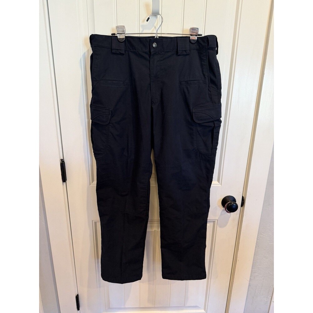 5.11 Tactical Men’s Cargo Pants 36x32 Navy Blue Ripstop Utility Workwear